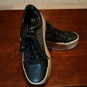 Jennifer Lopez platform sneakers Sz 10